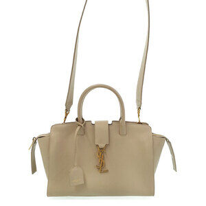 Saint Laurent Downtown YSL leather top handle 2way Crossbody bag